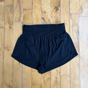 Free People Movement Tempo Light as Air Run Shorts - Black